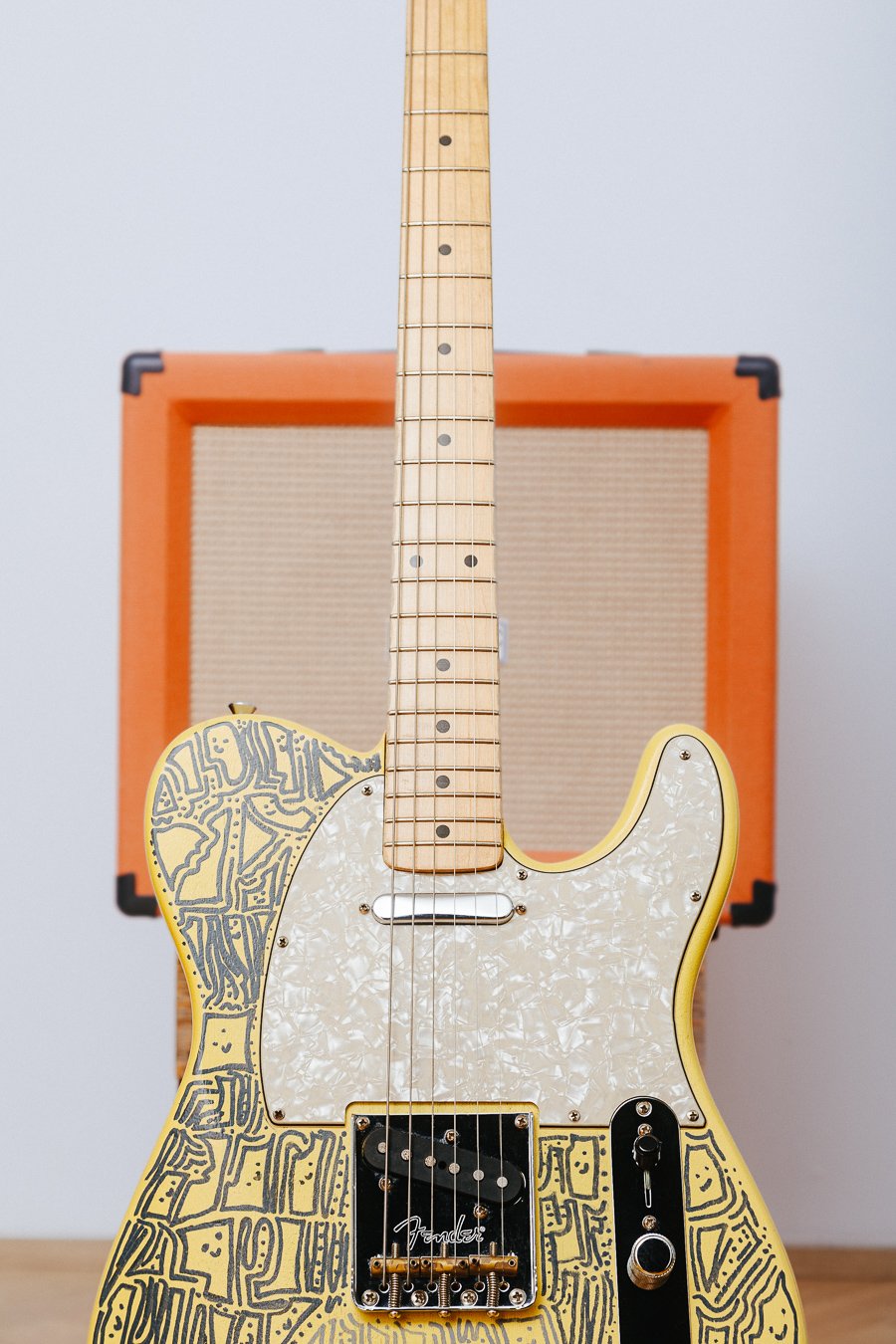 Blue & Yellow — build photo