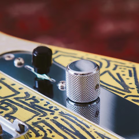 Genuine Fender parts — Blue & Yellow